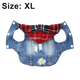 thumbnail image 2 of Ropa para mascotas, chaqueta vaquera para perros, abrigo vaquero azul fresco, chalecos con solapa para perros pequeños y medianos, sudaderas clásicas con capucha para cachorros, 2 of 6