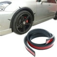 thumbnail image 3 of Protecteur de Roue de Voiture Arche Anti-collision Bande de Protection Arche Anti-collision Accessoire Automobile, Noir, 3.8cm, 3 of 8