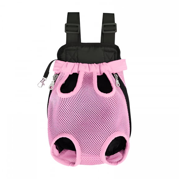 GASTROPOD Dog Backpack Carrier,Adjustable Pet Cat Dog Front Carriers,Dog Travel Bag,Dog Chest Carrier,Dog Kangaroo Pouch,Legs Out Pet Backpack Carrier Walking,Travel,Hiking,Camping