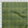 thumbnail image 3 of oneOone Polyester Lycra Fabric Leaves & Floral Block Print Fabric BTY 56 Inch Wide, 3 of 4