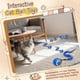 thumbnail image 4 of Juguete Interactivo para Gatos CONAMEI 2 Pelotas con Carga USB Azul y Rojo, 4 of 7