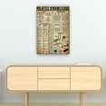 thumbnail image 3 of Pilates Sports Wall Art Knowledge Poster Decorative Paintings For Living Room Wall Artwork For Office Framed 12×18 in, 3 of 5