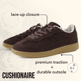 thumbnail image 5 of Cushionaire Bettina Women's Retro Sneaker With Cushioned Insole and Durable Gum Sole - Wide Widths Available, 5 of 14