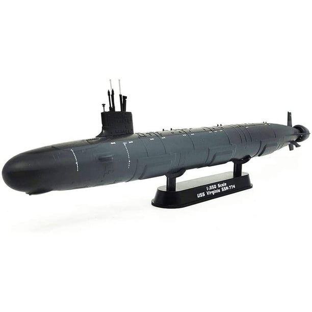 Military Submarine Model, 1/350 Scale Virginia Class Nuclear Submarine