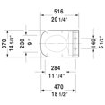 thumbnail image 7 of Duravit 610300001001300 Senso Wash Bidet Seat, 7 of 7