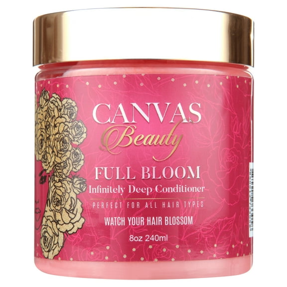 Canvas Beauty Full Bloom Infinitely Deep Conditioner, 8 oz, All Hair Type