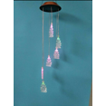 thumbnail image 2 of 6 LED Colour Changing Solar Powered Wind Chime Hanging Garden Light X'mas, 2 of 6
