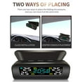 thumbnail image 4 of Labymos Car Universal Solar Tire Pressure Monitoring System USB Rechargeable High Accuracy TPMS Tire-Pressure Measurement, 4 of 8