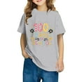 thumbnail image 1 of Fiudx Camiseta para Niño, Estampado "100 Días de Colegio", Cuello Redondo y Mangas Abullonadas, Tela Suave y Cómoda, Camisa Informal de Verano, Perfecta para La Escuela, Viajes y Uso Diario., 1 of 6