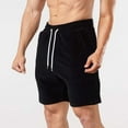 thumbnail image 3 of MSJUHEG Mens Shorts Men'S Shorts Shorts Work Shorts Slim Five Pants Beach Shorts Corduroy Shorts Shorts Men Black L, 3 of 3