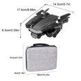 thumbnail image 4 of Vogacara UAV Posicionamiento de flujo óptico Plegable Fotografía aérea de alta definición 4K App Control Stunt Tumbling 360 ° Roll RC Aviones de radiocontrol negro Tres ediciones eléctricas Vogacara FN000761-06B, 4 of 6