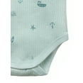 thumbnail image 6 of Modern Moments by Gerber Baby Neutral Organic Short Sleeve Bodysuit, Sizes 0/3 Months - 24 Months, 6 of 7