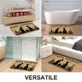 thumbnail image 6 of 1pc Happy Halloween Absorbent Non-Slip Bathroom Thickened Flannel Rug Decor,Soft,Quick Drying,Suitable For Indoor/outdoor Use,Bathrooms,Bedrooms,Kitchens,Terrace,Laundry Rooms,16"x24", 6 of 9