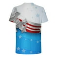 thumbnail image 5 of cllios Independence Day Shirts for Men Patriotic Red White and Blue Graphic Tees Classic Round Neck Top Breathable Short Sleeve T Shirt, 5 of 5