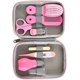 thumbnail image 2 of 2026 Newborn Nursery Hair Nail Thermometer Care Set With Storage Case Baby Healthcare Setpink 8pcs, 2 of 5
