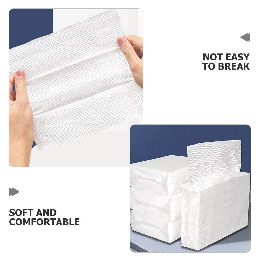 ibasenice Bulk White Paper Towel Refill Water Absorbent for Bathroom Towels