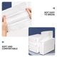 thumbnail image 4 of 5 bolsas Servilletas de baño Servilletas de toalla de mano absorbentes de agua Toallas de papel de cocina multifunción Toallas de mano de papel multiusos para baño, 4 of 6