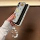 thumbnail image 5 of For iPhone 16 Case with Strap Glitter Heart Double Fishbone Epoxy PC TPU Phone Cover, 5 of 5