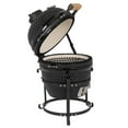 thumbnail image 4 of Zimtown Grills BBQ Grill 13in Charcoal Grill Ceramic for Indoor and Outdoor - Black, 4 of 15