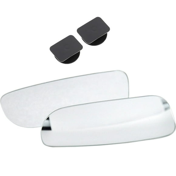 1 Pair Stick-on Blind Spot Mirror Side Mirror Blindspot Automotive Convex Mirror