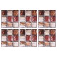 thumbnail image 4 of Peel and Stick Wall Tile for Kitchen Backsplash | Decorative Sticker Tile Backsplash | Kitchen Backsplash Tiles Peel & Stick Wall Stickers 8'' x 8'' (6 Sheets) | Self-Adhesive Tile, 4 of 7