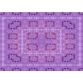 thumbnail image 1 of Ahgly Company Machine Washable Indoor Rectangle Transitional Violet Purple Area Rugs, 2' x 3', 1 of 7