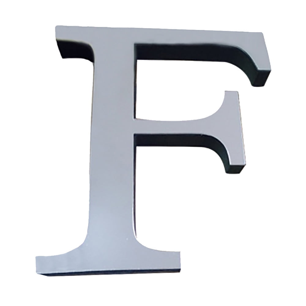 26 letters diy 3d mirror acrylic wall sticker decals home decor wall