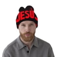 thumbnail image 6 of vlrwzc JESUS Letter Beanie Christian Knitted Hat Embroidered Skull Cap for Women Men Outdoor Camping Skiing Head Accessory, 6 of 7