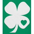 thumbnail image 2 of Old Glory Toddler St. Patricks Day Shamrock Heart Short Sleeve Graphic T Shirt, 2 of 6