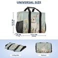 thumbnail image 3 of Large Hand-Held Storage Bag Kitchen Reusable Grocery Bags， Travel Tote Bags， Waterproof Tote，Laundry Bag，Beach Bag， Pool Bag Garden Cute Rabbit, 3 of 8