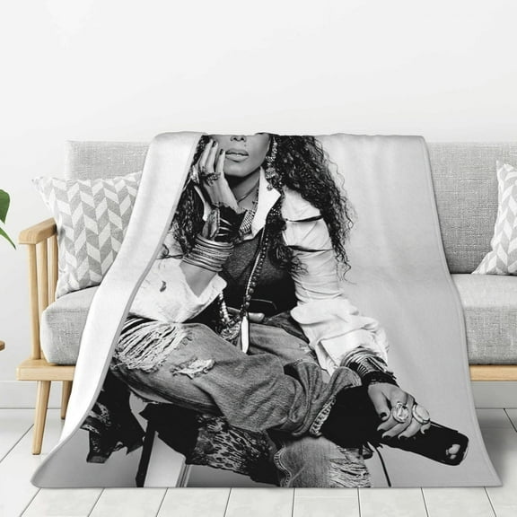 Janet Music Jacksson Flannel Blanket Air Conditioning Blanket Nap Blanket Sofa Throw Blanket Throw Blankets 50"X40"
