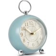 thumbnail image 1 of Silent Bedside Clocks Battery Operated Non Analogue Alarm Clock Loud Vintage Alarm Clocks with Light Large Display, 1 of 5
