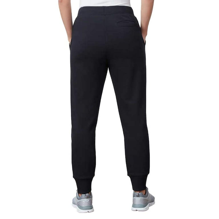 Fila Women s Joanne Fleece Jogger Sweatpants Retro L Black