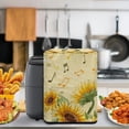thumbnail image 4 of ZUXONGSY Sunflower Air Fryer Cover Kitchen Appliance Protective Cover with Top Handle And Pockets Toaster Dust Cover Pressure Cooker Cover Anti-Fingerprint for Home Decoration, 4 of 7