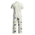 thumbnail image 2 of Pijama Stitch para Dama Set Camisero Manga Corta con Pantalón Hueso Talla G 2 Piezas, 2 of 4