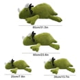 thumbnail image 5 of Gran dinosaurio ponderado muñeco de peluche de juguete de dibujos animados animales de peluche muñecas juguete suave regalo de cumpleaños para niños AGreen13.7In, 5 of 5