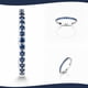 thumbnail image 3 of Anillo Churumbela De Plata 925 Con Zirconias Para Mujer Luma, 3 of 4