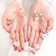 thumbnail image 3 of Minnieouse Mujeres pelo vid exquisito hecho a mano decorativo elegante cristal rhinestone perla boda nupcial diadema cabeza banda Ropa, zapatos y accesorios Miscelánea, 3 of 6