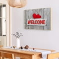 thumbnail image 4 of Cuadros Decorativos Pintura de diamante cartel de bienvenida taladro redondo completo DIY puerta colgante (sz1747) Likrtyny embutido en tela, 4 of 8