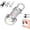 B, variant on 1200LM Super Bright Mini Keychain Flashlight - Super Bright Mini EDC Pocket Flashlight with Power Bank, Rechargeable Waterproof Small LED Light for Dog Walking, Camping & Cool Gadgets for Men (B)