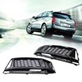 thumbnail image 1 of 1 par de cubierta de rejilla de parrilla de luz antiniebla delantera de coche, para accesorios Audi A4 8W0807681K, fácil de instalar Negro Macarena Rejilla de luz de niebla, 1 of 6