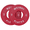 Red Single, variant on MROOBEST Red Rubber Bumper Weight Plates (1 Pair) 2in Fractional Change Weight Plates Set for Home Gym Weightlifting and Strength Training