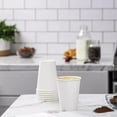 thumbnail image 3 of Enterprises Premium Paper Coffee Cups | Disposable Hot Cups for Home, Office, and OnTheGo | Compatible with Coffee Cup Lids | EcoFriendly (oz Count), 3 of 5