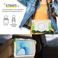 thumbnail image 6 of FJLBDE Case for Honor Pad X10 Pro 11.5 inch (2026) with 360 Kickstand, Shoulder Strap Carrying Protective Cover, Multicolor Green, 6 of 6