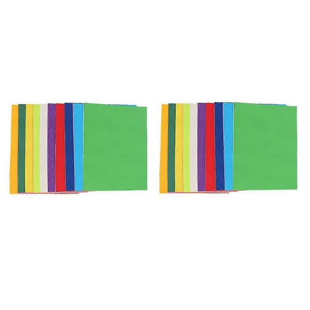 Assorted Color Folding Paper For Art Projects And Creativity Development 29.7X21Cm DIY Design 200Sheets