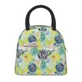 thumbnail image 1 of Lukts Shell Clam Print Portable Lunch Bag, Lunch Bag Picnic Bag - Waterproof, Heat-insulating and Cold-insulating, Suitable for School, Work, 1 of 6