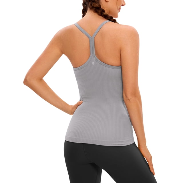 Musculosa CRZ YOGA sin costuras con espalda racer y sostén incorporado XS