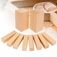 thumbnail image 4 of Bloque de talla de tilo madera de talla suave sin terminar de alta dureza Procesamiento fácil 10PCS para bricolaje ANGGREK Otros, 4 of 8