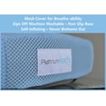 thumbnail image 5 of Premium Self-Inflating Seat SMART CUSHION USER ADJUSTABLE Comfort NEVER BOTTOMS OUT Coccyx Cutout Relieves Sciatica Pain, 5 of 9