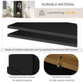 thumbnail image 5 of Stylish Design Hall Tree with Flip-Up Bench, Minimalist Hallway Shoe Cabinet with Adjustable Shelves, Multifunctional Furniture with Hanging Hooks for Entryways, Mudroom, 5 of 8